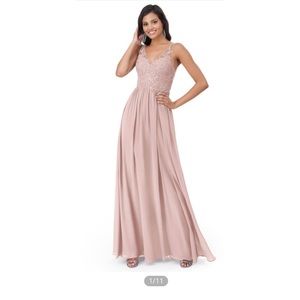AZAZIE Amy Dress in Dusty Rose - WORN ONCE